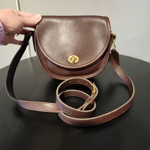 Coach Vintage Brown Watson Crossbody Bag